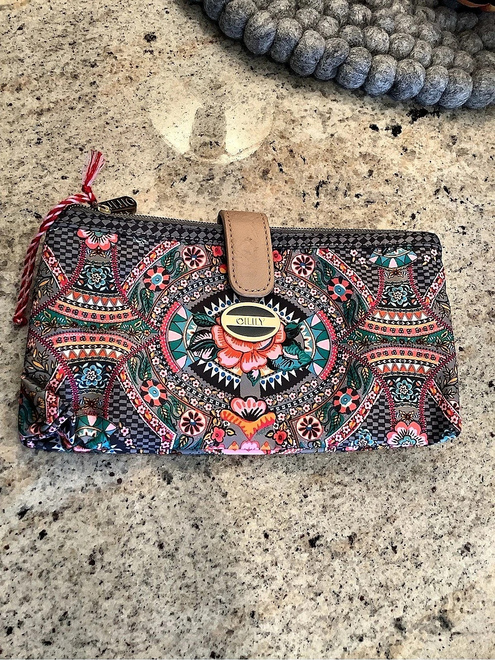 Oilily Floral Cosmetic Bag